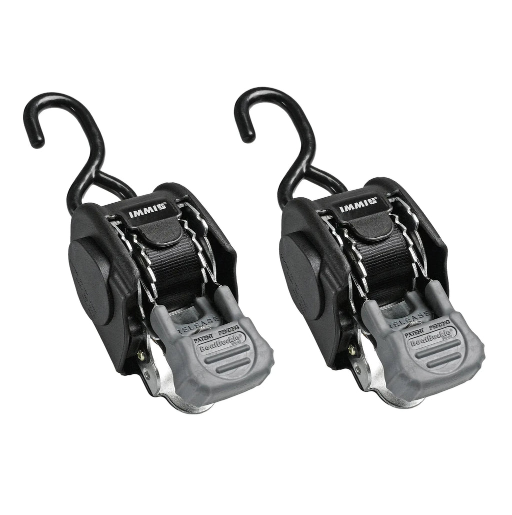 1 IN BOATBUCKLE RETRACTABLE RATCHET TIE-DOWN boatyardmalaysia