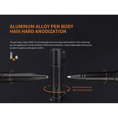 Fenix Halberd T5 Aluminum Alloy Tactical Pen - DISCONTINUED boatyardmalaysia