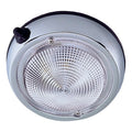 PERKO Chrome PLTD Surf Mount 5" O.D. 4" LENS Dome Light W/ boatyardmalaysia