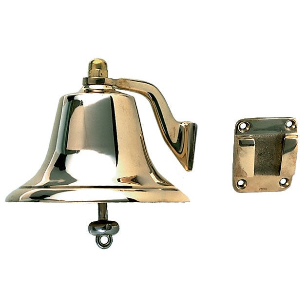 PERKO 6" Chrome Plated Bronze Fog Bell boatyardmalaysia