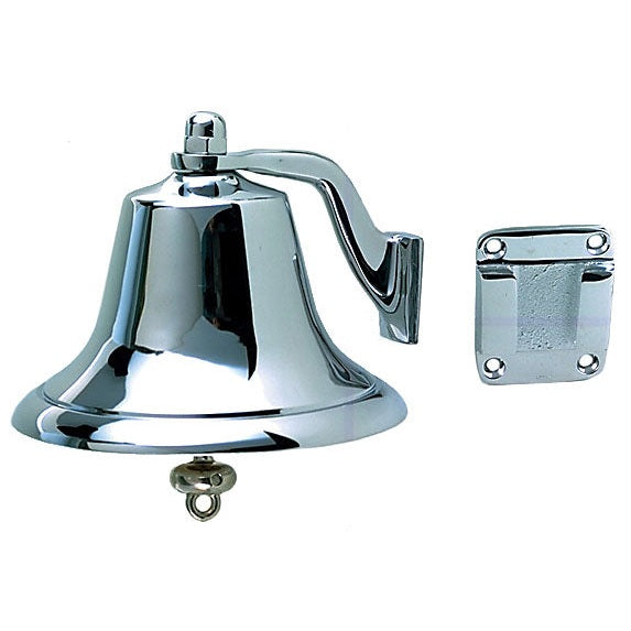 PERKO 6" Chrome Plated Bronze Fog Bell boatyardmalaysia