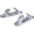 PERKO 4" Straight Chocks Pair Chrome Plated Zinc boatyardmalaysia