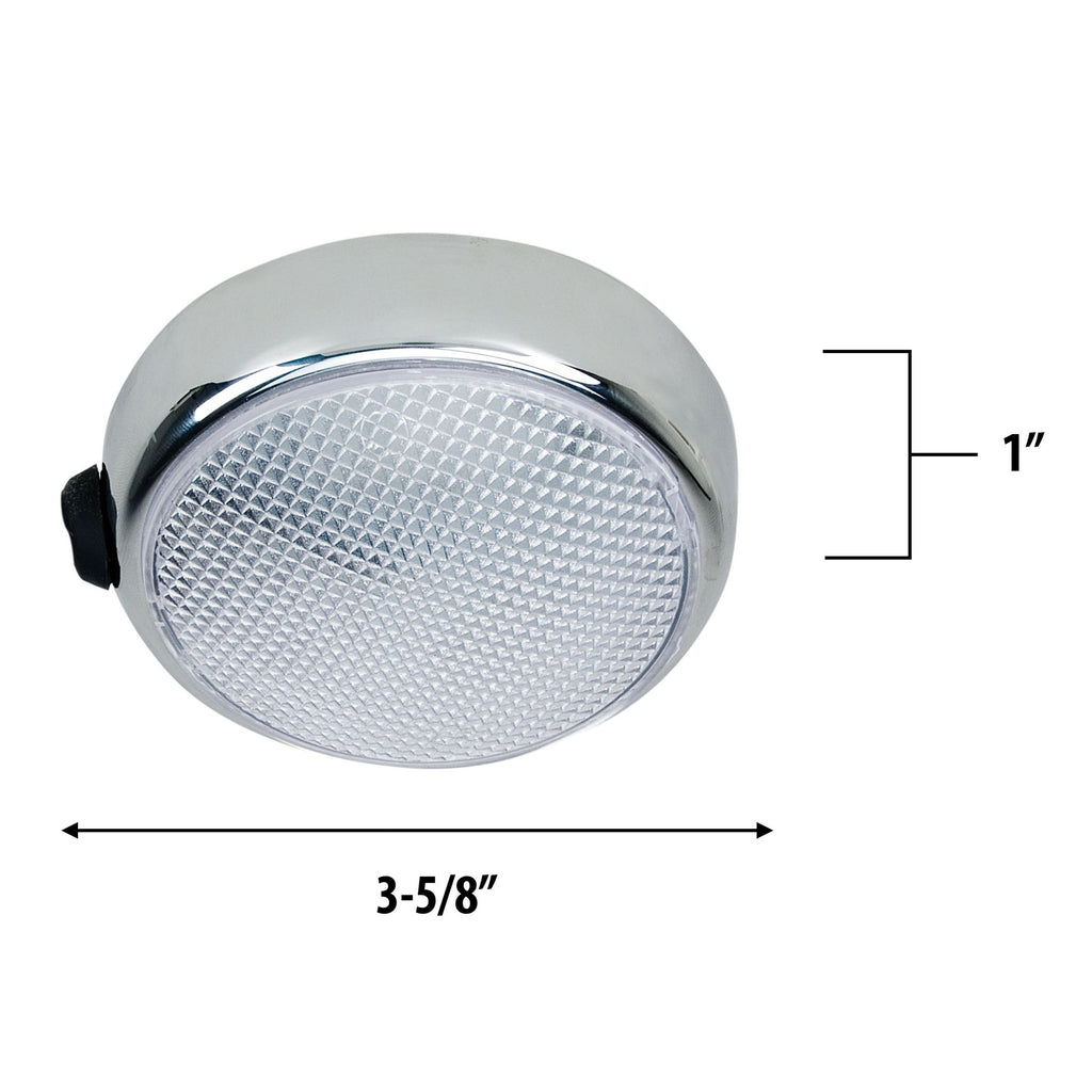 PERKO Surf MNT Led Dome Light W On/Off White boatyardmalaysia