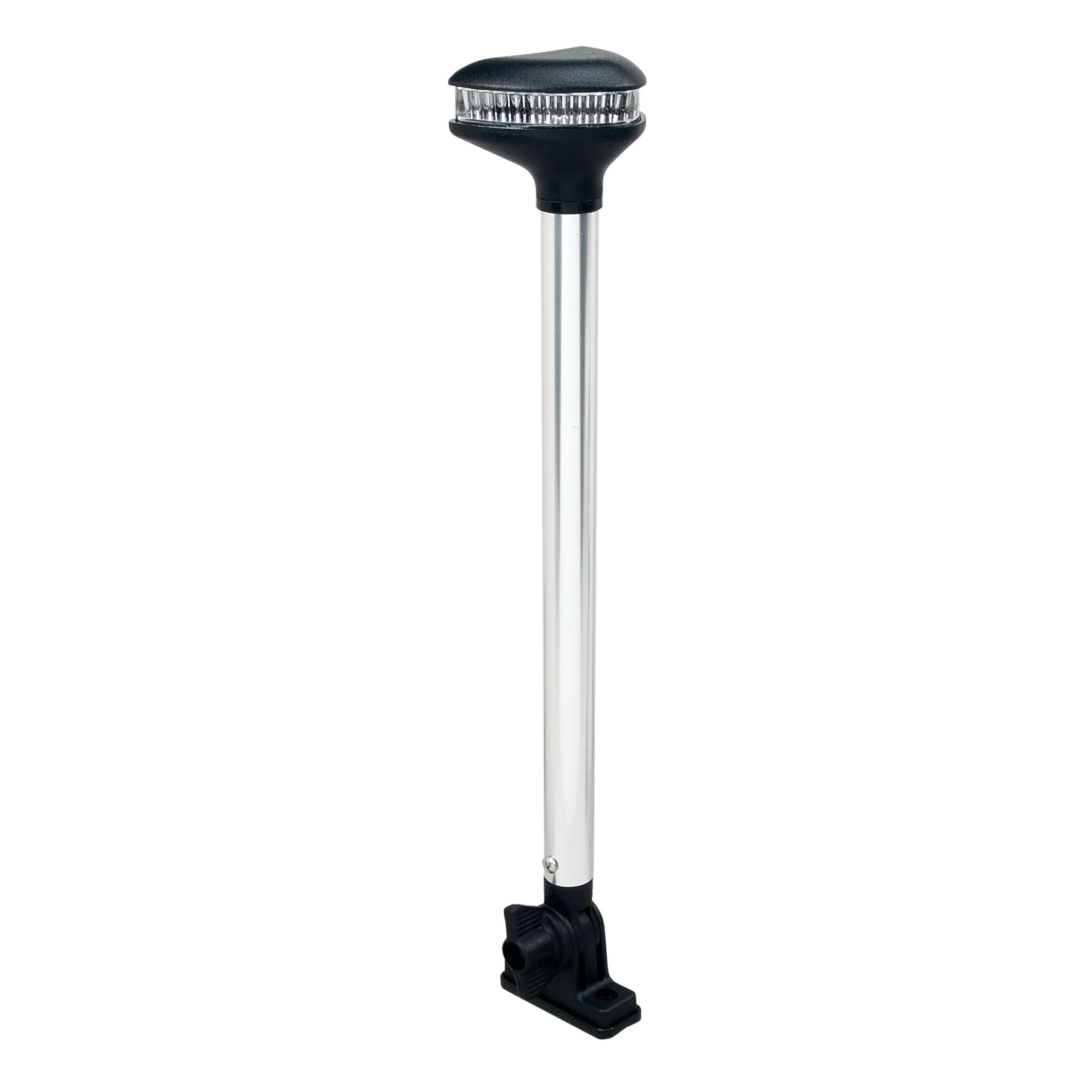 PERKO Stealth Led All Round Black Fold-Down Vertical Mount boatyardmalaysia