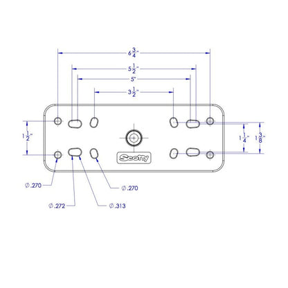 163 1.5″ Ball Mount boatyardmalaysia