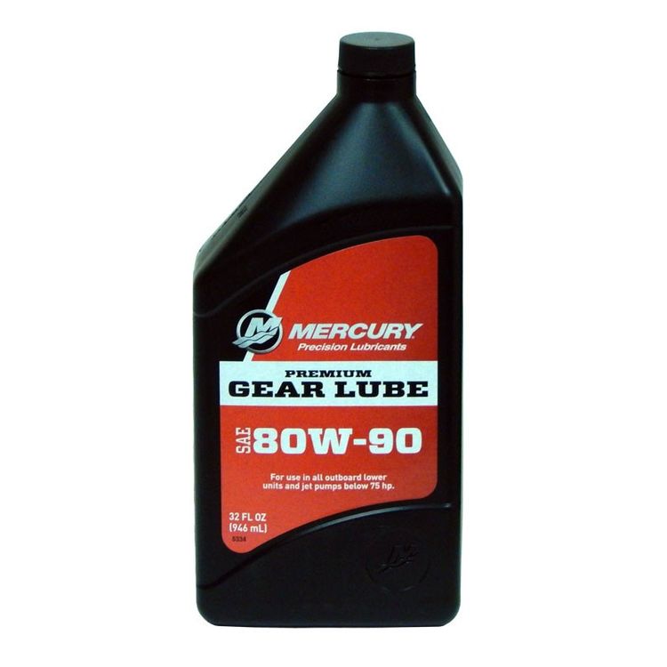 Mercury Mercury SAE 80W-90 Premium Gear Lube Oil - Boatyard Malaysia