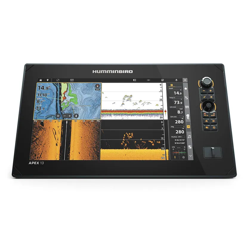 HUMMINBIRD Apex 13 CHO VX MSI+ ChartPlotter Display Only boatyardmalaysia