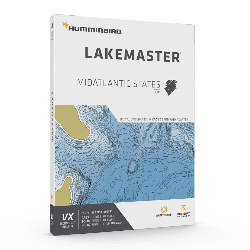 HUMMINBIRD LakeMaster VX Mid Atlantic States boatyardmalaysia