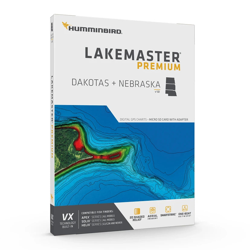 HUMMINBIRD LakeMaster VX Premium Dakota/Nebraska boatyardmalaysia