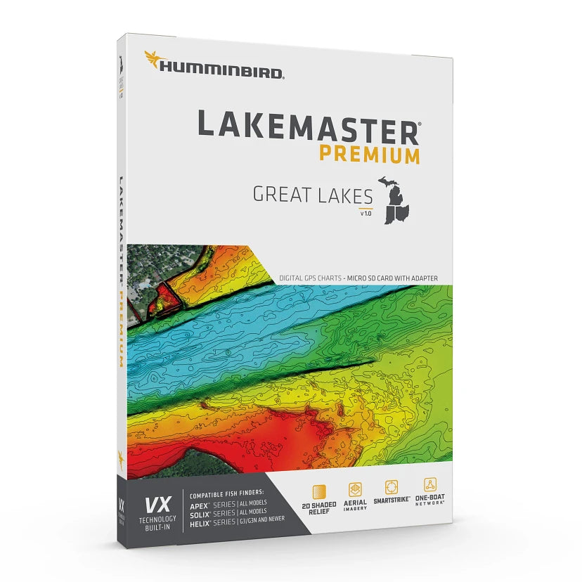 HUMMINBIRD LakeMaster VX Premium Great Lakes boatyardmalaysia