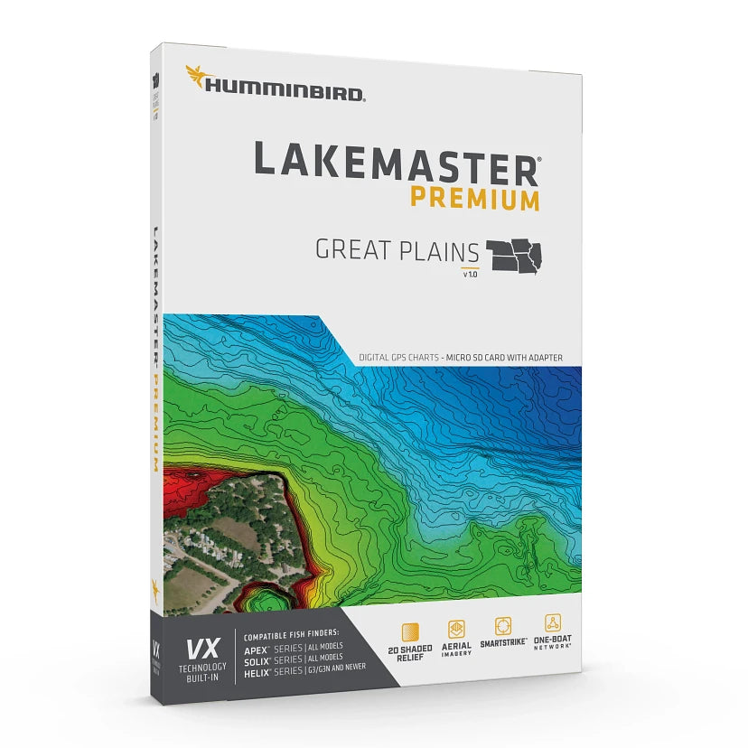 HUMMINBIRD LakeMaster VX Premium Great Plains boatyardmalaysia