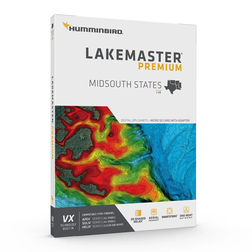 HUMMINBIRD LakeMaster VX Premium Mid South States boatyardmalaysia