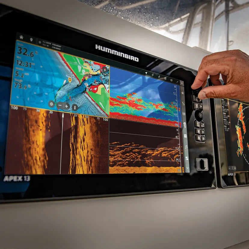 HUMMINBIRD Apex 13 CHO VX MSI+ ChartPlotter Display Only boatyardmalaysia