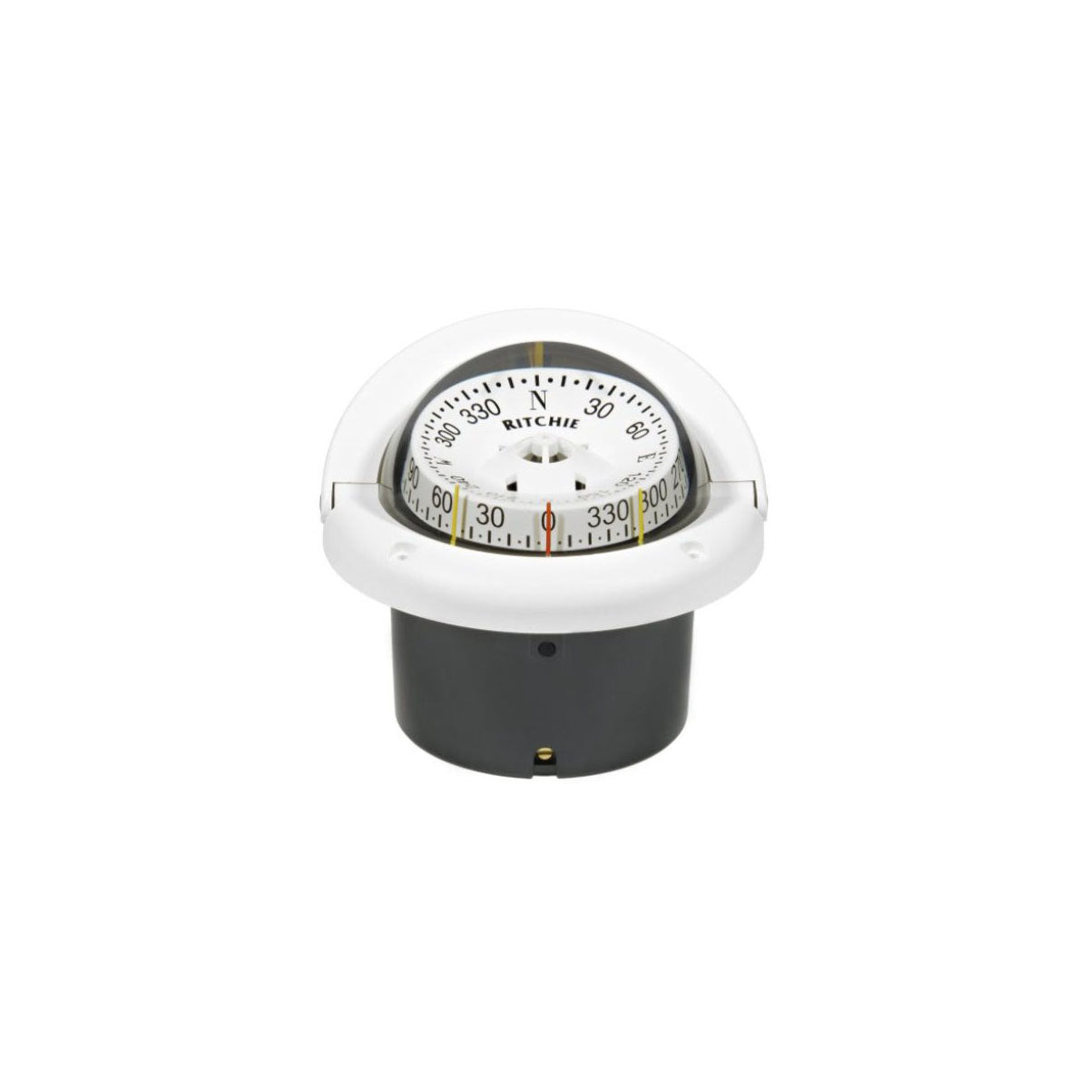 Ritchie HF-743 Helmsman Combidial Compass - Black - Boatyard Malaysia