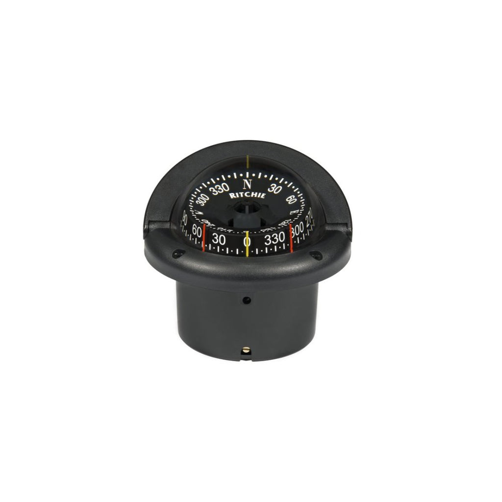 Ritchie HF-743 Helmsman Combidial Compass - Black - Boatyard Malaysia