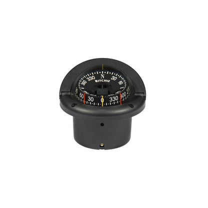 Ritchie HF-743 Helmsman Combidial Compass - Flush Mount - Black