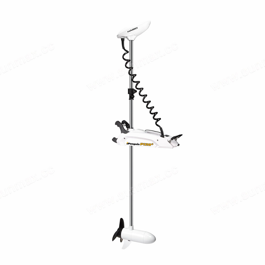 Haibo Ipenguin Series Intelligent Electric Trolling Motor P120 with GPS - Boatyard Malaysia