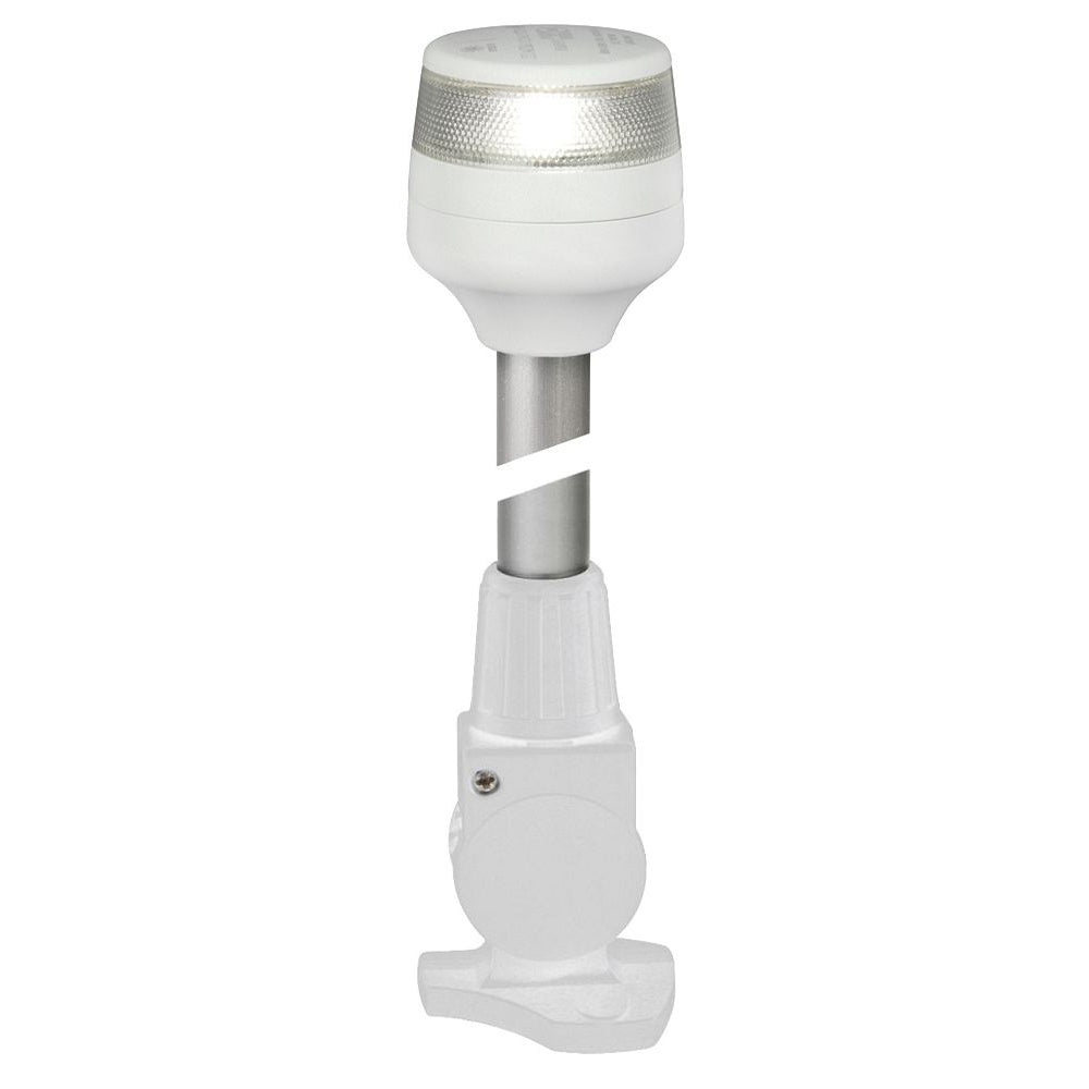 Hella Marine NaviLED 360 Compact All Round Lamp - 2nm - 40" Fold Down Base - White - Boatyard Malaysia
