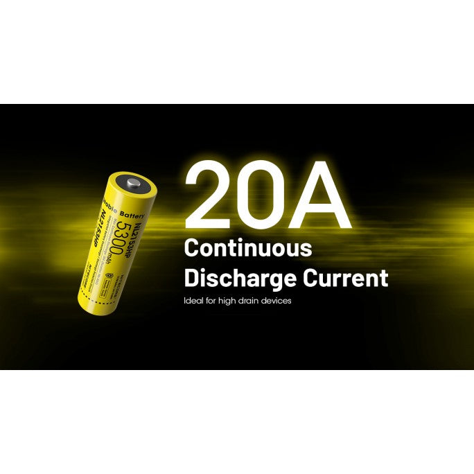 21700 5300mah 15A Li-ion Battery NL2153HP boatyardmalaysia