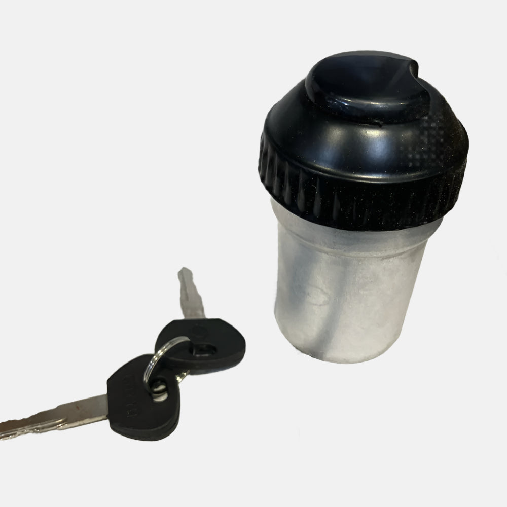 Fuel Tank Cap with Lockable Key - 50mm Aluminum boatyardmalaysia
