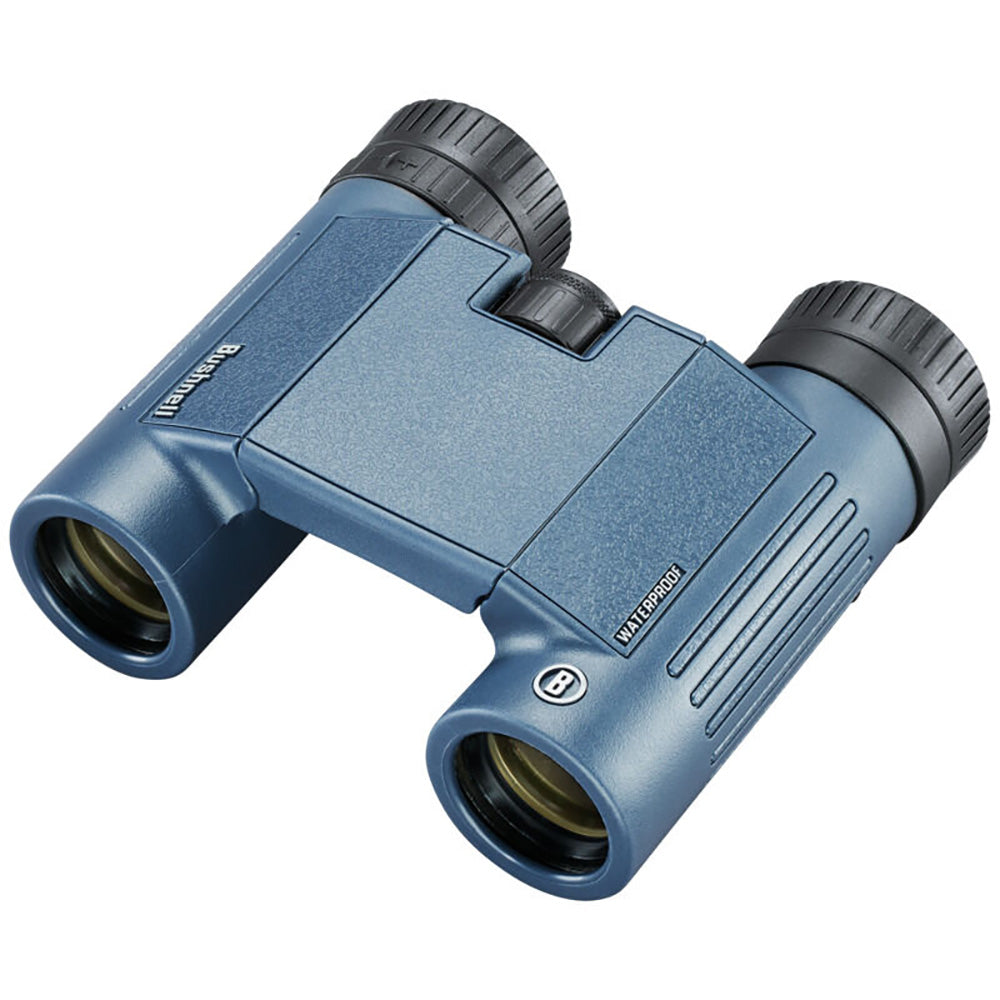 BUSHNELL 10X25MM H2O BINOCULAR - DARK BLUE ROOF WP/FP TWIST UP EYECUPS boatyardmalaysia