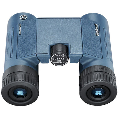 BUSHNELL 10X25MM H2O BINOCULAR - DARK BLUE ROOF WP/FP TWIST UP EYECUPS boatyardmalaysia