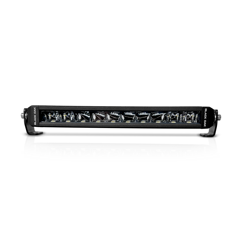 Black Oak Single Row Slim 5W Dual Color Combo Beam boatyardmalaysia