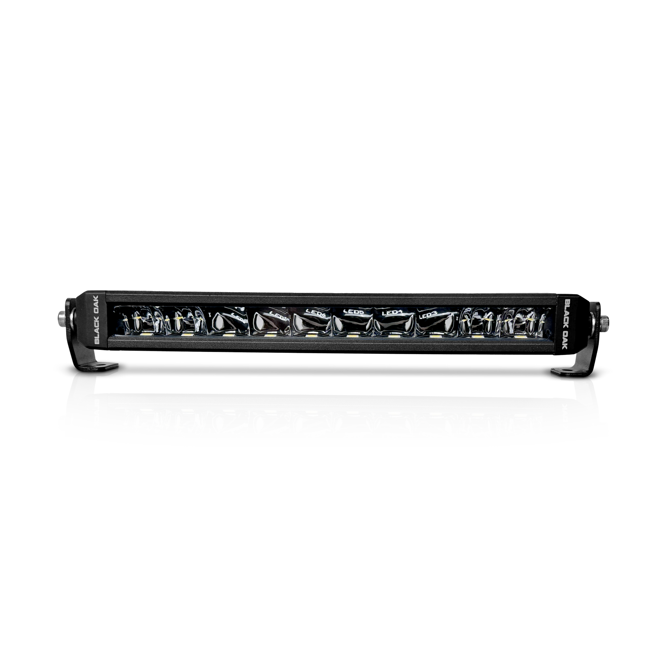 Black Oak Single Row Slim 5W Dual Color Combo Beam boatyardmalaysia