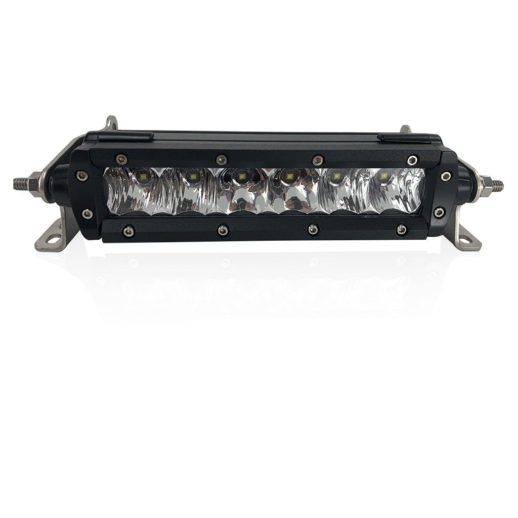 Black Oak Led Black Oak 6" Single Row 5W Combo BLACK - Boatyard Malaysia