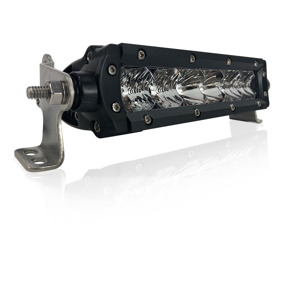 Black Oak Led Black Oak 6" Single Row 5W Combo BLACK - Boatyard Malaysia
