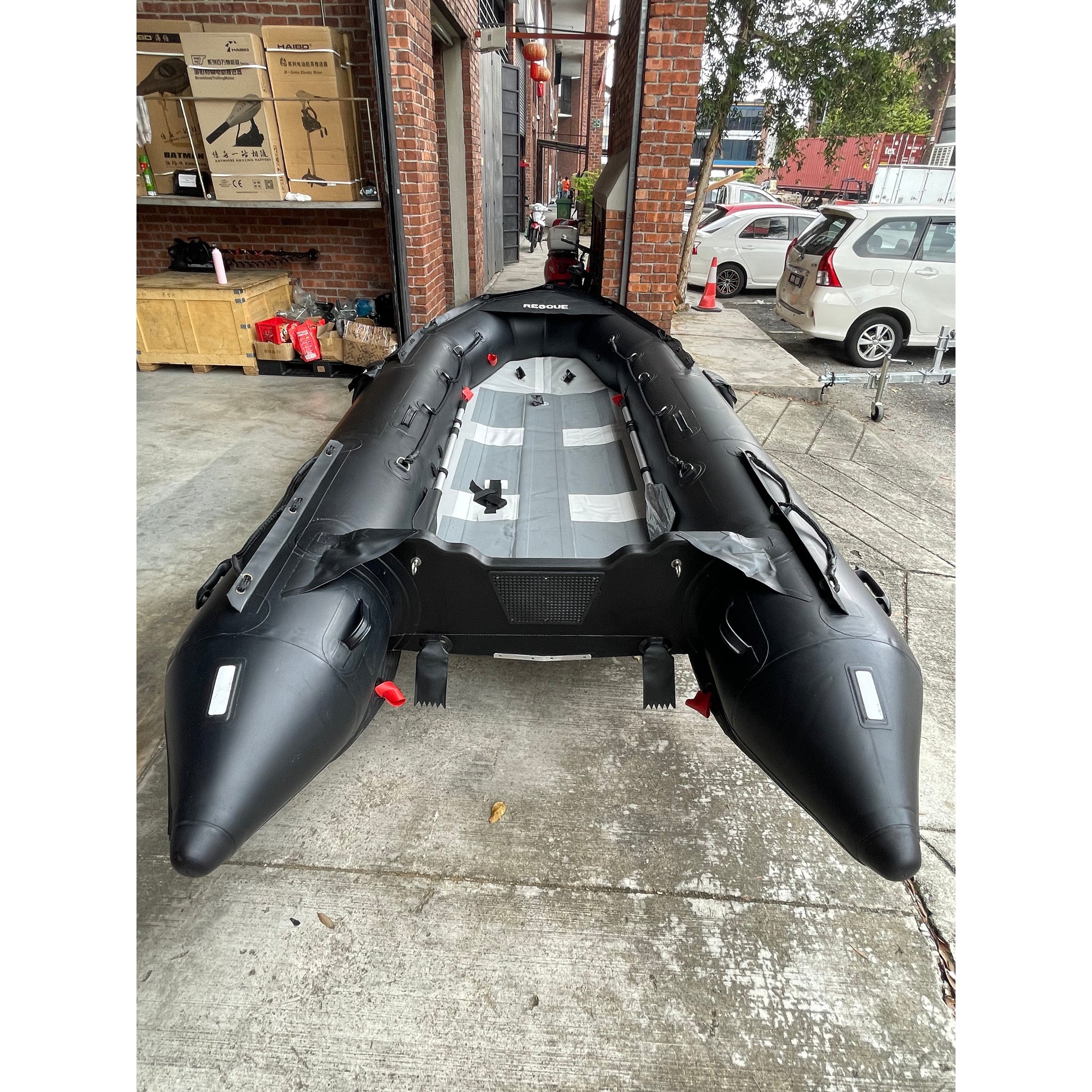 Delta Inflatable Boat R420 Rapid Water Rescue Boat - Boatyard Malaysia
