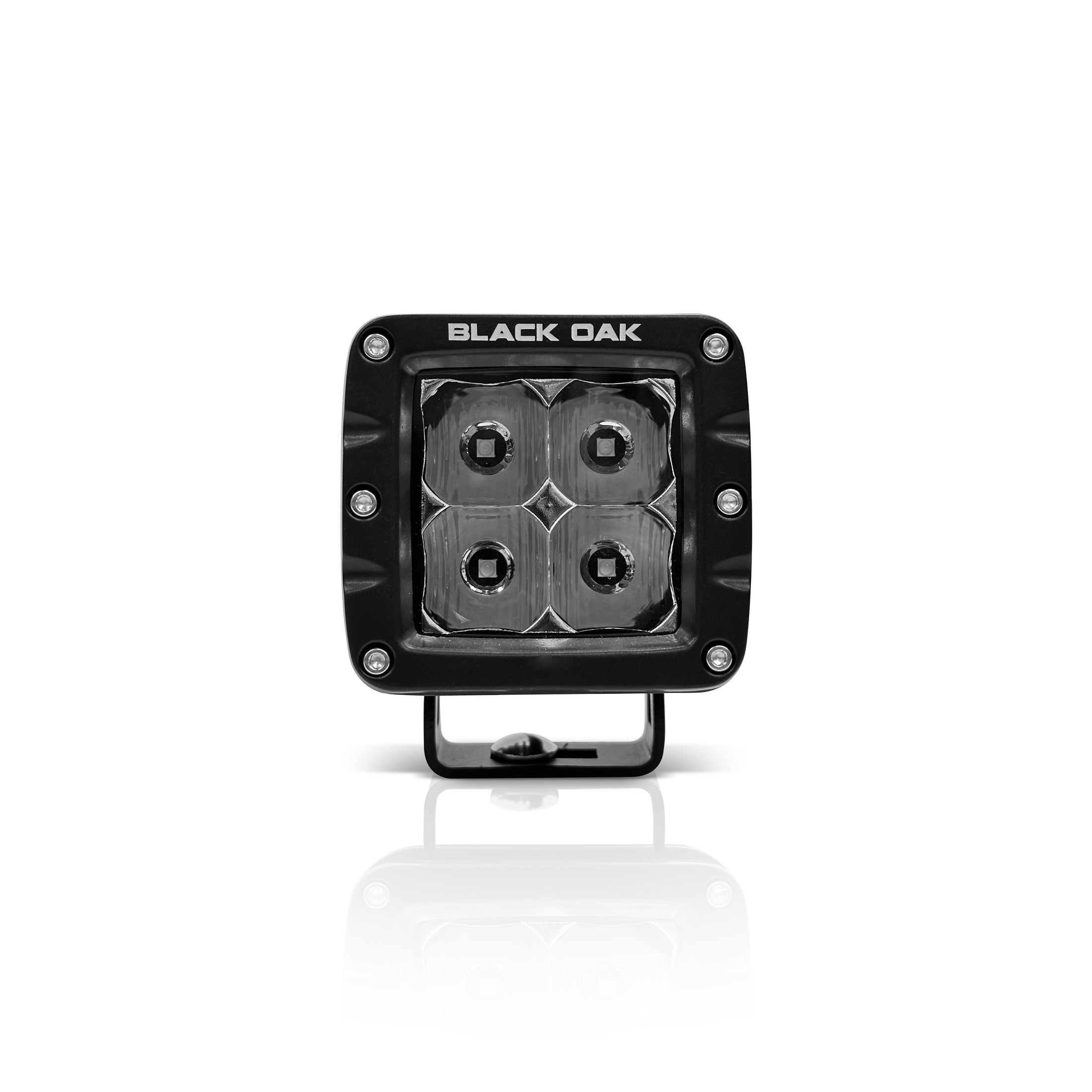 Black Oak 2" Flood Pod 10W Cree Black boatyardmalaysia