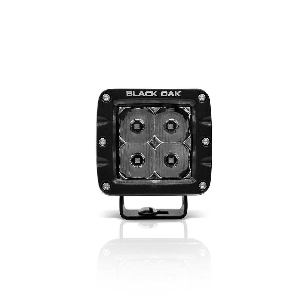 Black Oak 2" Spot Pod 10W Cree Black boatyardmalaysia