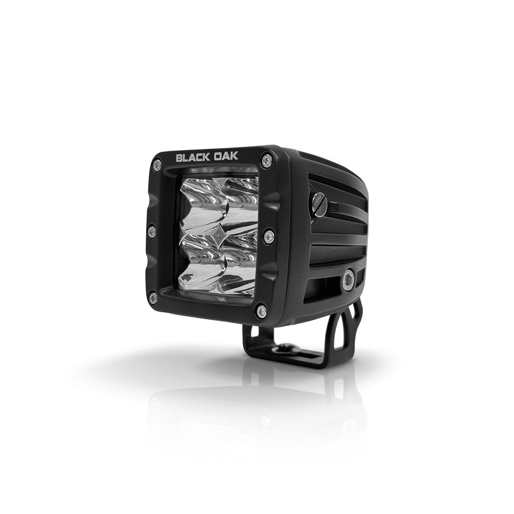 Black Oak 2" Flood Pod 10W Cree Black boatyardmalaysia