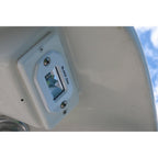 Black Oak 2" Flush Mount Spreader Scene White boatyardmalaysia