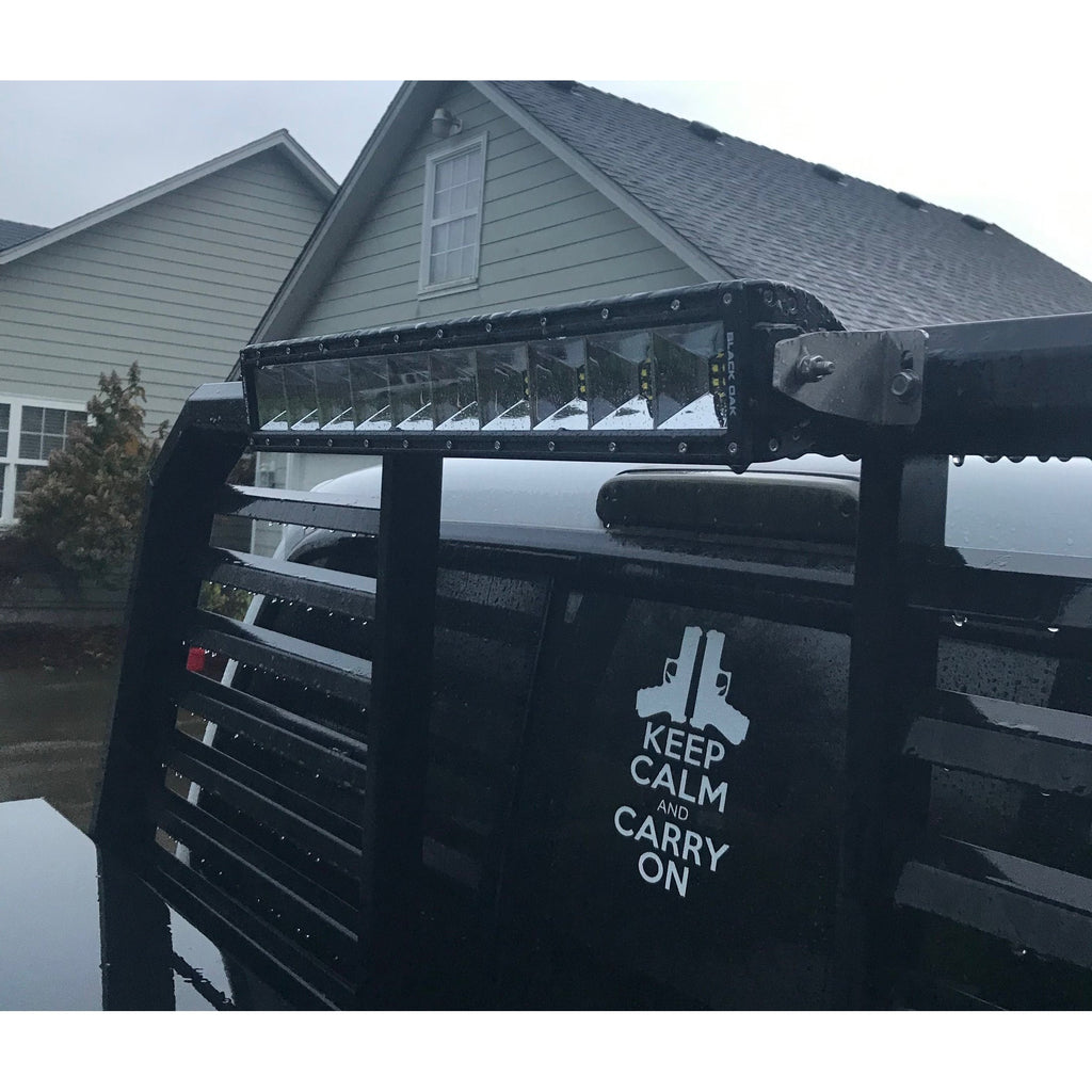 Black Oak 20" Double Row 5W Scene Black boatyardmalaysia