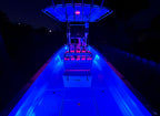 Black Oak Led Low Pro™ Marine Spreader Light Blue Led - Bracket Mount - Boatyard Malaysia