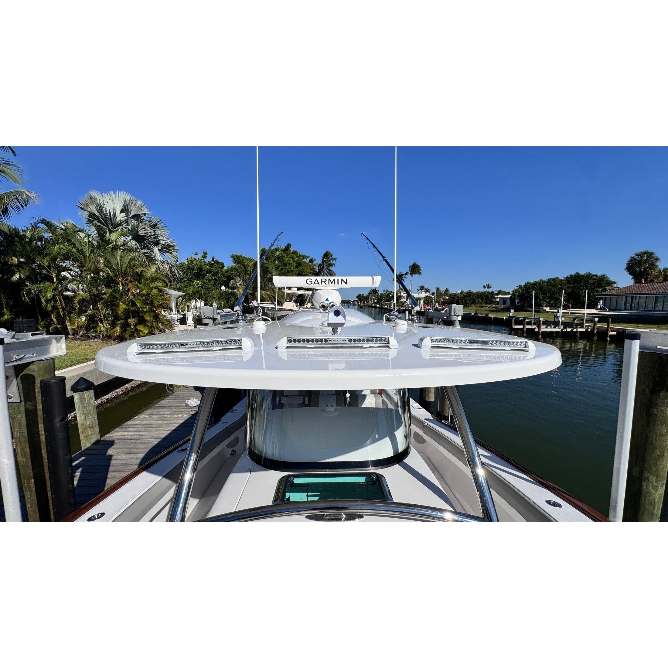 Black Oak Led Black Oak Low Pro Flood Black - Boatyard Malaysia