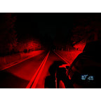 Black Oak 2" Predator Red Led Pod Light boatyardmalaysia
