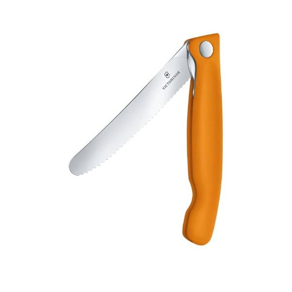 Swiss Classic Foldable Paring Knife Srt Orange boatyardmalaysia