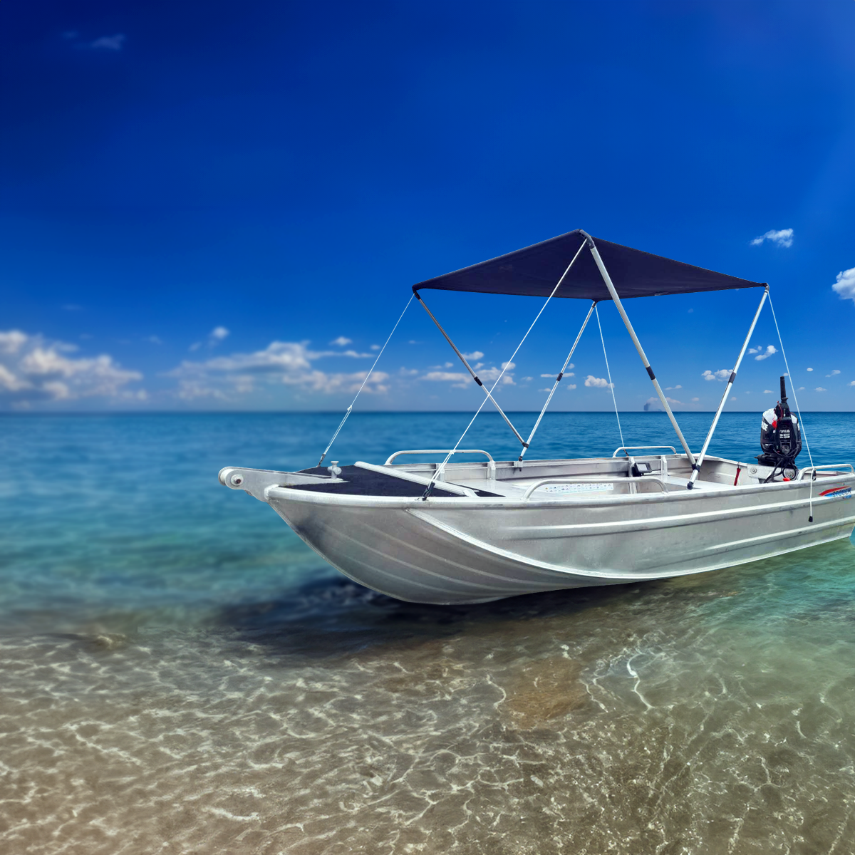 Oceansouth Roof Topper Folding Bimini - Boatyard Malaysia