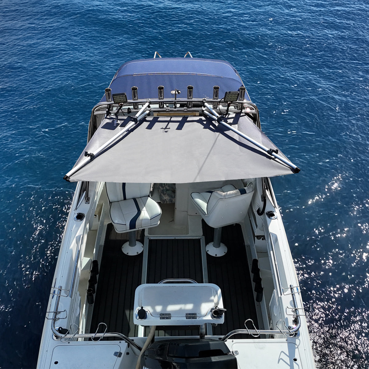 Oceansouth Rocket Launcher Bimini Top Extender - Boatyard Malaysia