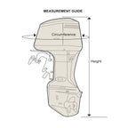 Oceansouth Oceansouth Universal Full Outboard Cover - Boatyard Malaysia