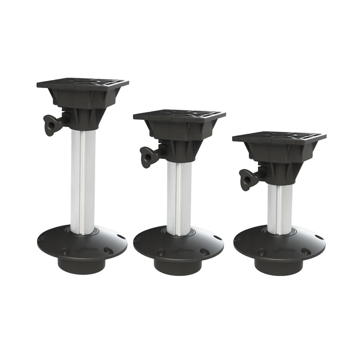 Oceansouth Fixed Socket Pedestals Flat Base - Boatyard Malaysia