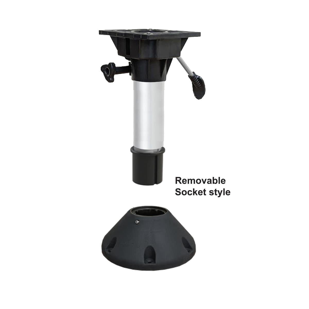 Oceansouth Waverider Socket Pedestal Dome Base - Boatyard Malaysia