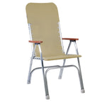 Oceansouth High Back Aluminium Deck Chair - Boatyard Malaysia