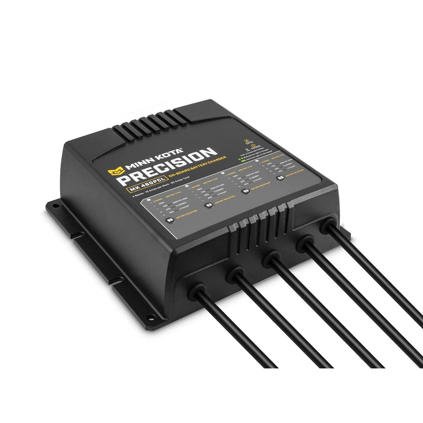 Minn Kota MINN KOTA MK-460 PCL 4 Bank 15 AMP Battery Charger - Boatyard Malaysia
