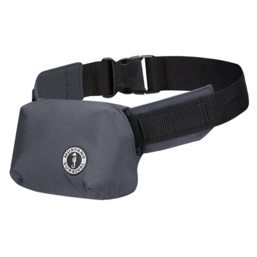 Mustang Minimalist Inflatable Belt Pack - Admiral Grey - Manual boatyardmalaysia