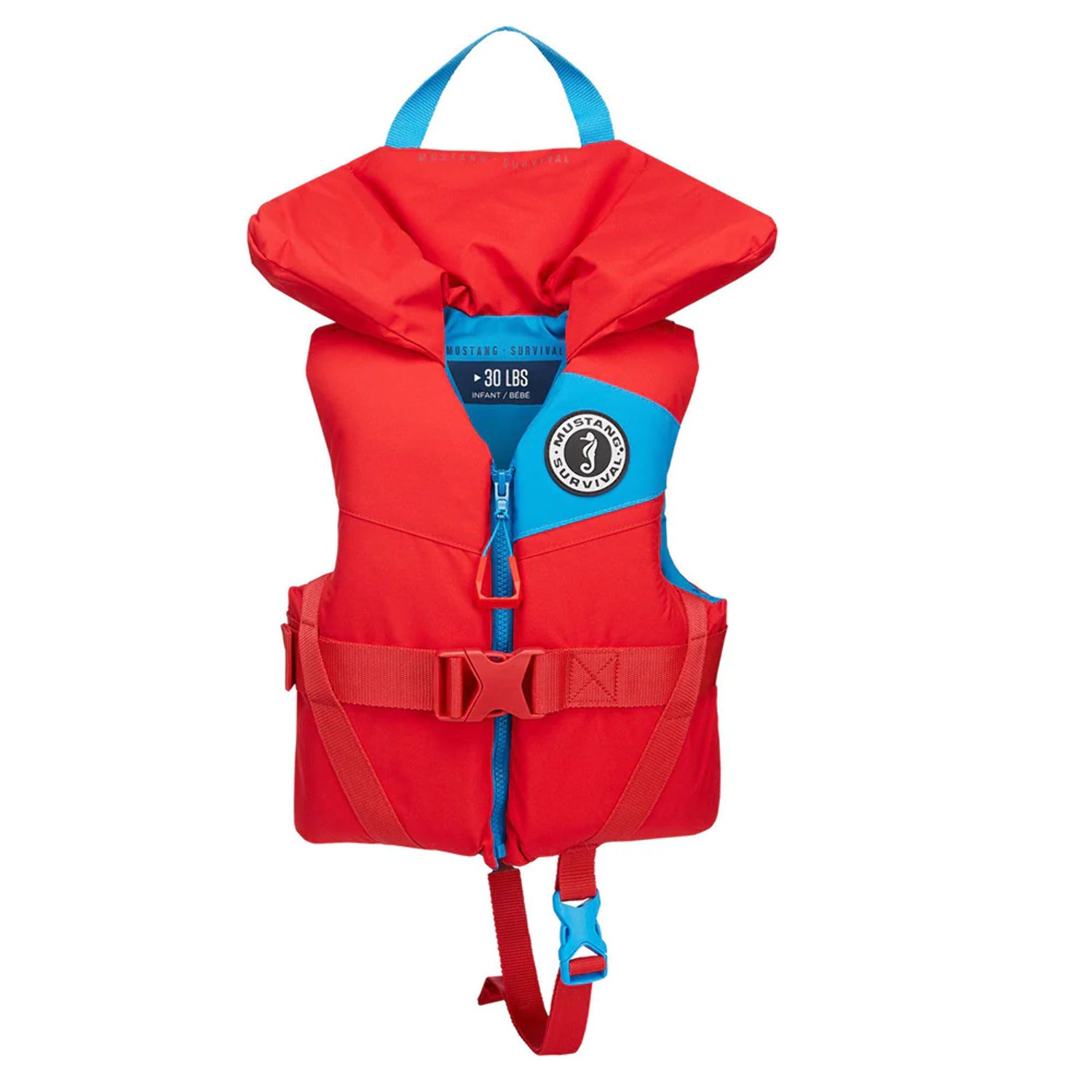 Mustang Survival Mustang Lil Legends Infant Foam Imperial Red - Boatyard Malaysia