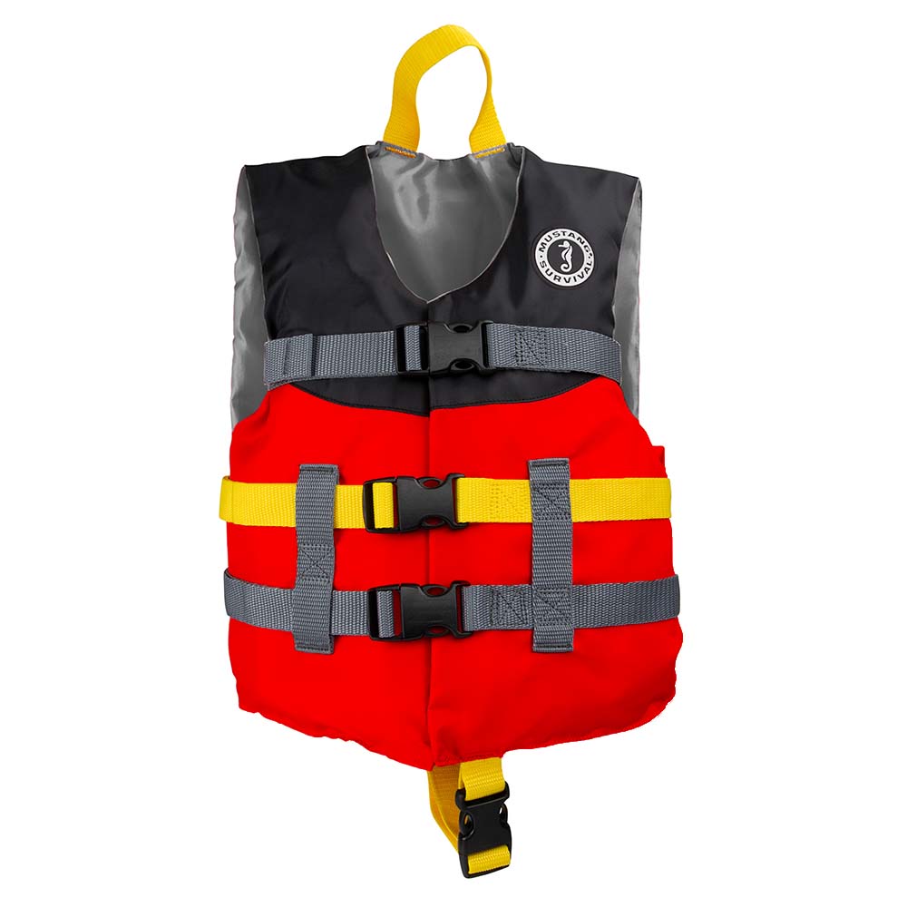 Mustang Survival Mustang Child Livery Foam Vest - Red/Black - Boatyard Malaysia